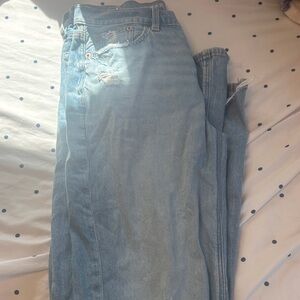 American Eagle Outfitters Light Blue Flare Jeans